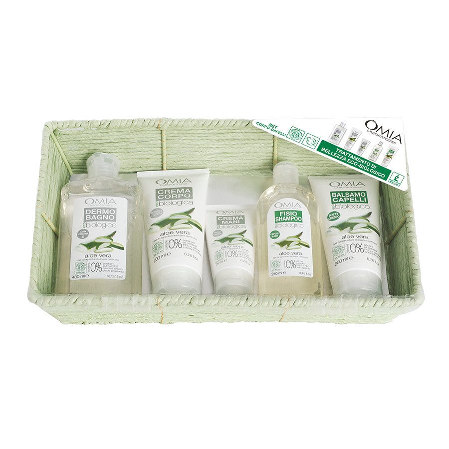 OMIA CONFEZIONE SET TRATTAMENTO COMPLETO ALOE VERA - Tre Pi Profumerie