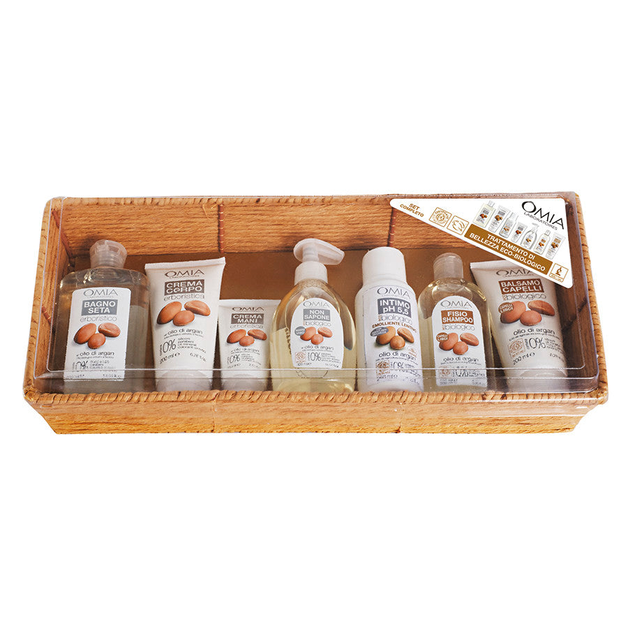 OMIA CONFEZIONE TRATTAMENTO COMPLETO OLIO DI ARGAN - Tre Pi Profumerie