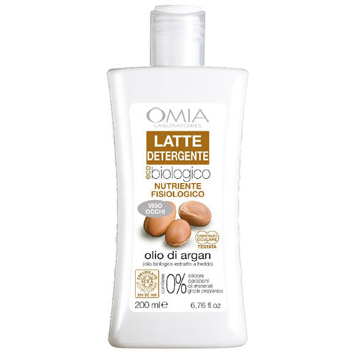 OMIA LATTE DETERGENTE NUTRIENTE FISIOLOGICO ALL'OLIO DI ARGAN 20 - Tre Pi Profumerie