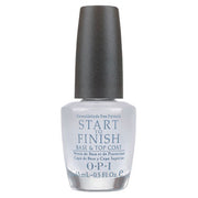 OPI START TO FINISH 3 IN 1 TREATMENT TOP COAT 15 ML - Tre Pi Profumerie