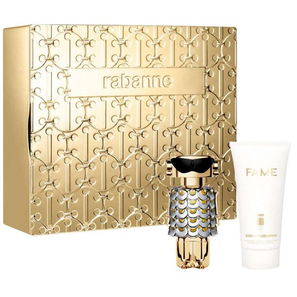 PACO RABANNE FAME COFANETTO EDP 50 ML + BODY LOTION 75 ML 2023 - Tre Pi Profumerie