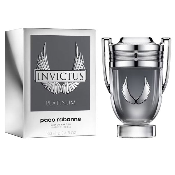 PACO RABANNE INVICTUS PLATINUM EAU DE PARFUM 100 ML - Tre Pi Profumerie