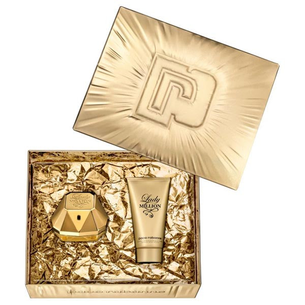 PACO RABANNE LADY MILLION COFANETTO EDP - BODY LOTION - Tre Pi Profumerie