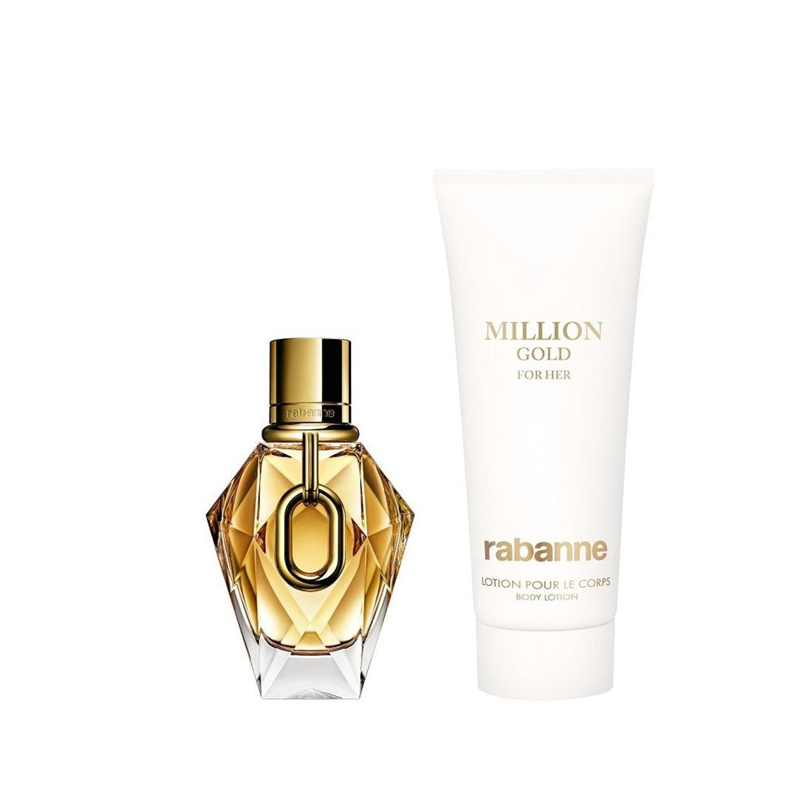 PACO RABANNE MILLION GOLD FOR HER EDP + BODY LOTION BOX
