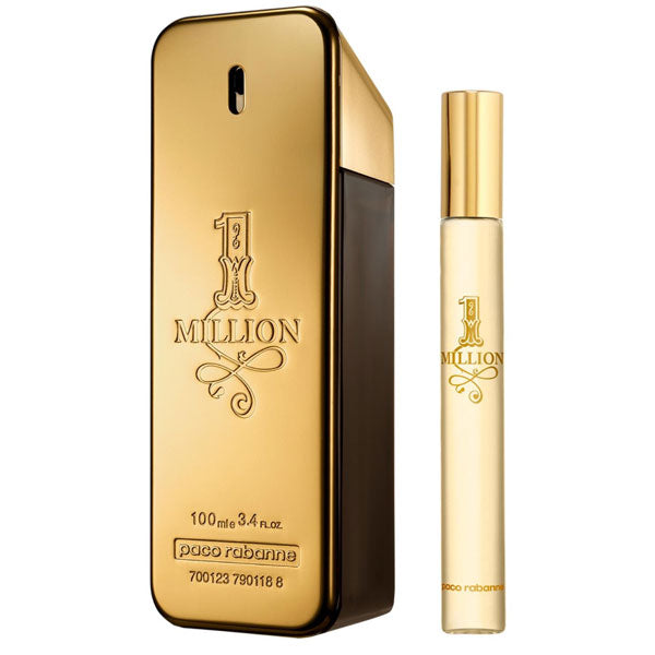 PACO RABANNE ONE MILLION COFANETTO EDT 100 ML + TRAVEL SPRAY - Tre Pi Profumerie