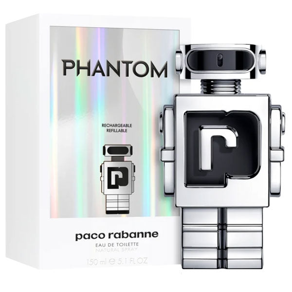 PACO RABANNE PHANTOM EAU DE TOILETTE 150 ML RICARICABILE - Tre Pi Profumerie