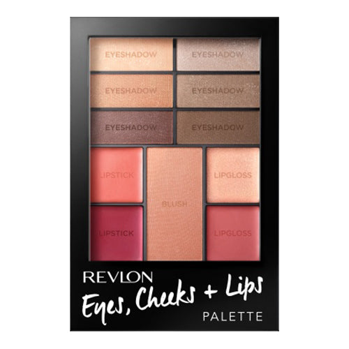 REVLON PALETTE EYES, CHEEKS + LIPS ROMANTIC NUDE - Tre Pi Profumerie