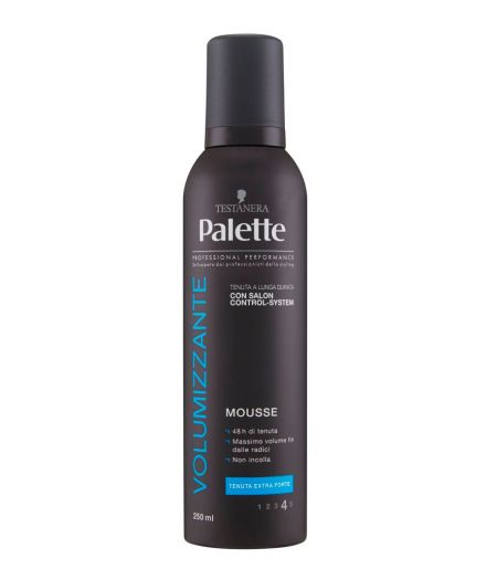 SCHWARZKOPF PALETTE MOUSSE CAPELLI TENUTA VOLUME 250 ML - Tre Pi Profumerie