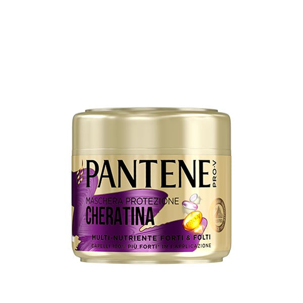 PANTENE MASCHERA MULTI-NUTRIENTE CHERATINA 300 ML - Tre Pi Profumerie