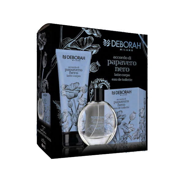 DEBORAH ACCORDO DI PAPAVERO NERO COFANETTO 2018 - Tre Pi Profumerie