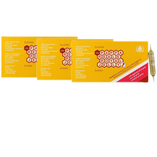 PAPPA REALE LOZIONI FIALE 12 PZ X 3 CONFEZIONI - Tre Pi Profumerie