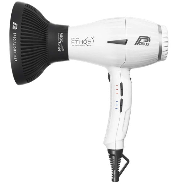 PARLUX ETHOS ASCIUGACAPELLI 2300 W BIANCO OPACO + MAGIC SENSE - Tre Pi Profumerie