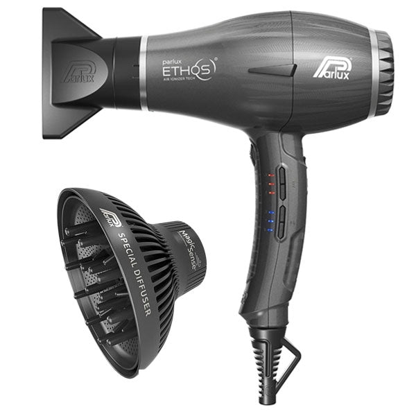 PARLUX ETHOS ASCIUGACAPELLI 2300 W TITANIO + MAGIC SENSE - Tre Pi Profumerie