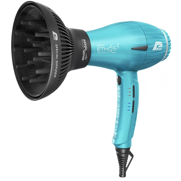 PARLUX ETHOS ASCIUGACAPELLI 2300W AZZURRO GALASSIA + MAGIC SENSE - Tre Pi Profumerie