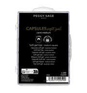 PEGGY SAGE CAPSULE SOFTGEL-UNGHIA MANDORLA CORTA 142058