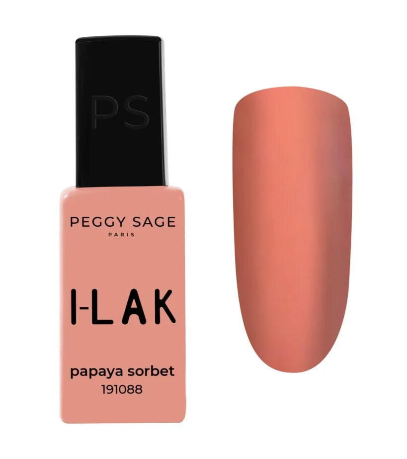 PEGGY SAGE I-LAK SMALTOSEMIPERMANENTE PAPAYA SORBET - 11 ML