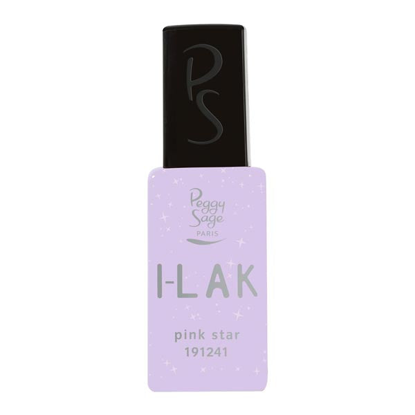 PEGGY SAGE SOAK OFF GEL POLISH I-LAK PINK STAR 11 ML - Tre Pi Profumerie