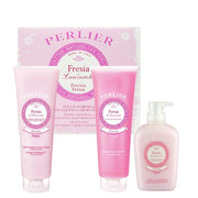 PERLIER FRESIA COFANETTO DOCCIA CREMA + CREMA CORPO + SAPONE LIQ - Tre Pi Profumerie