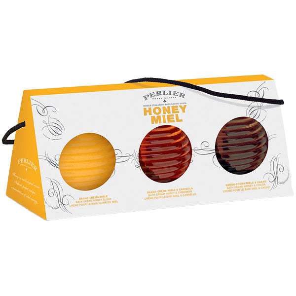 PERLIER HONEY MIEL COFANETTO BAGNO CREMA 3 PZ X 250 ML - Tre Pi Profumerie