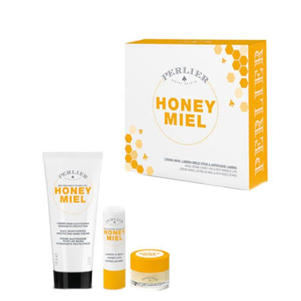 PERLIER HONEY MIEL COFANETTO MANI+STICK LABBRA - Tre Pi Profumerie