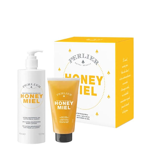 PERLIER HONEY MIEL COFANETTO BAGNO CREMA + LATTE CORPO - Tre Pi Profumerie