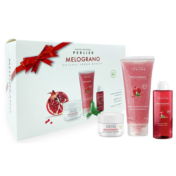 PERLIER MELOGRANO COFANETTO CREMA IDRATANTE + ACQUA MICELLARE - Tre Pi Profumerie