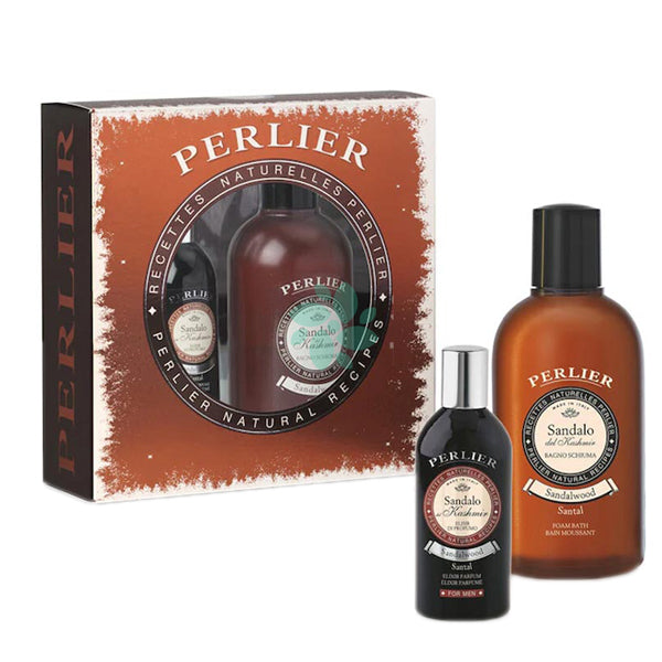 PERLIER SANDALO COFANETTO ELISIR + BAGNOSCHIUMA - Tre Pi Profumerie