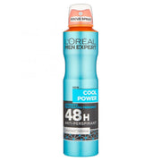 L'OREAL MEN EXPERT DEODORANTE SPRAY COOL POWER 150 ML - Tre Pi Profumerie
