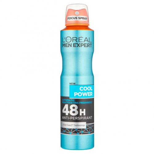 L'OREAL MEN EXPERT DEODORANTE SPRAY COOL POWER 150 ML - Tre Pi Profumerie
