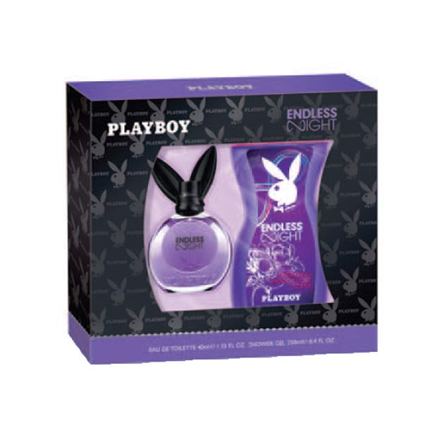 PLAYBOY ENDLESS NIGHT WOMAN COFANETTO EDT 40 ML + DOCCIA - Tre Pi Profumerie