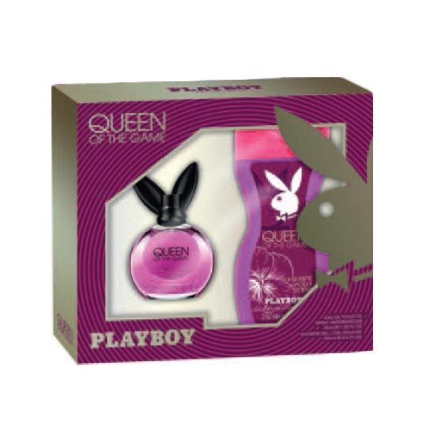 PLAYBOY QUEEN OF THE GAME WOMAN COFANETTO EDT 40 ML + DOCCIA - Tre Pi Profumerie