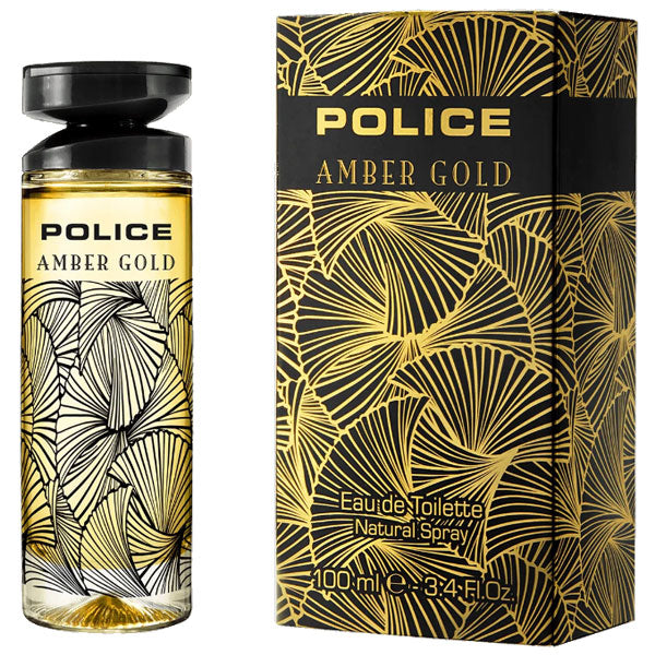 POLICE AMBER GOLD FOR WOMAN EAU DE TOILETTE 100 ML - Tre Pi Profumerie