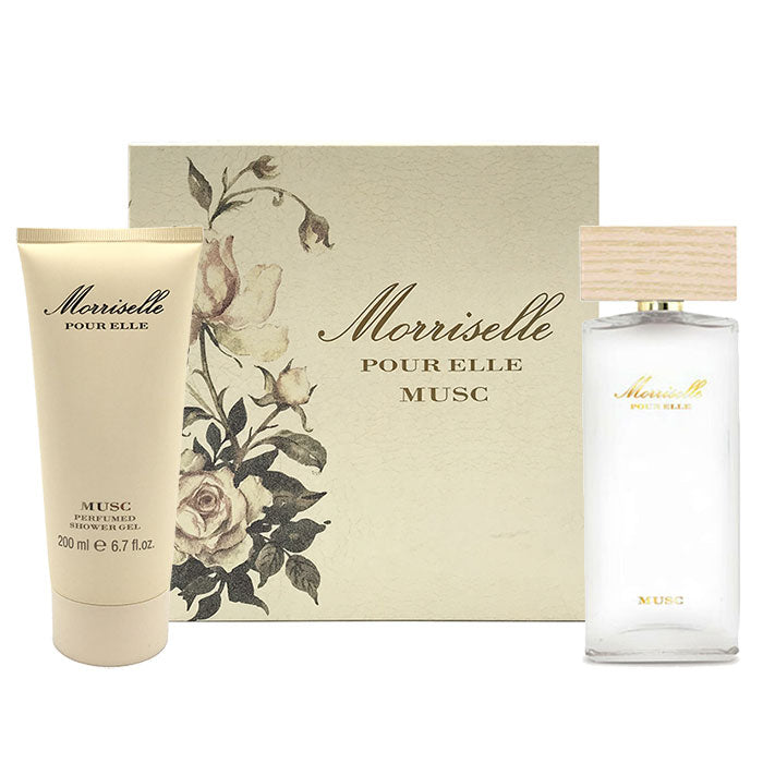 MORRISELLE POUR ELLE MUSC COFANETTO EDP 100 ML + SHOWER GEL 200 - Tre Pi Profumerie