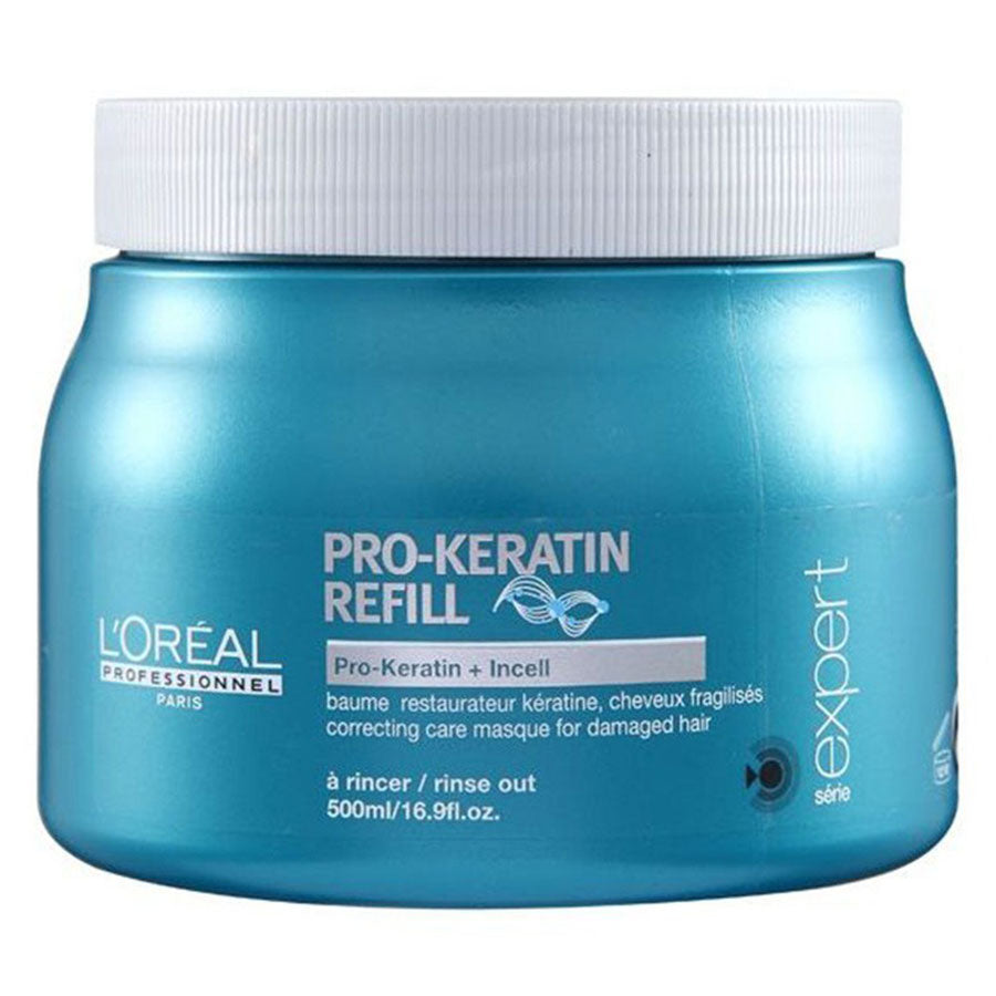 L'OREAL PROFESSIONNEL SERIE EXPERT MASQUE PRO-KERATIN REFILL500 - Tre Pi Profumerie