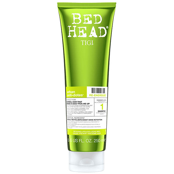 TIGI BED HEAD URBAN ANTIDOTES RE-ENERGIZE SHAMPOO 1 250 ML - Tre Pi Profumerie