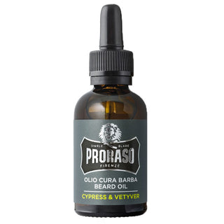 PRORASO CYPRESS E VETIVER OLIO CURA BARBA 100 ML - Tre Pi Profumerie