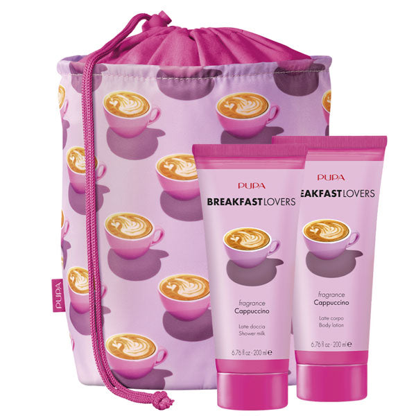 PUPA COFANETTO BREAKFAST CAPPUCCINO LATTE DOCCIA + LATTE CORPO - Tre Pi Profumerie