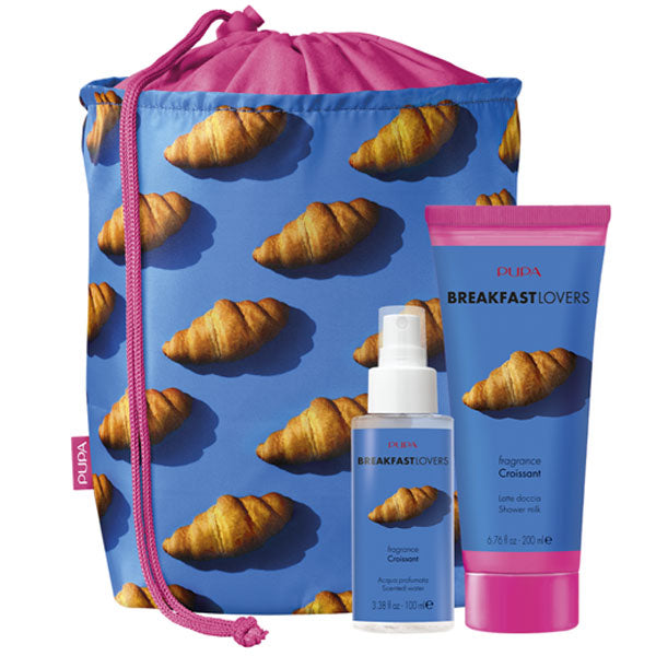 PUPA COFANETTO BREAKFAST CROISSANT LATTE DOCCIA + ACQUA CORPO - Tre Pi Profumerie