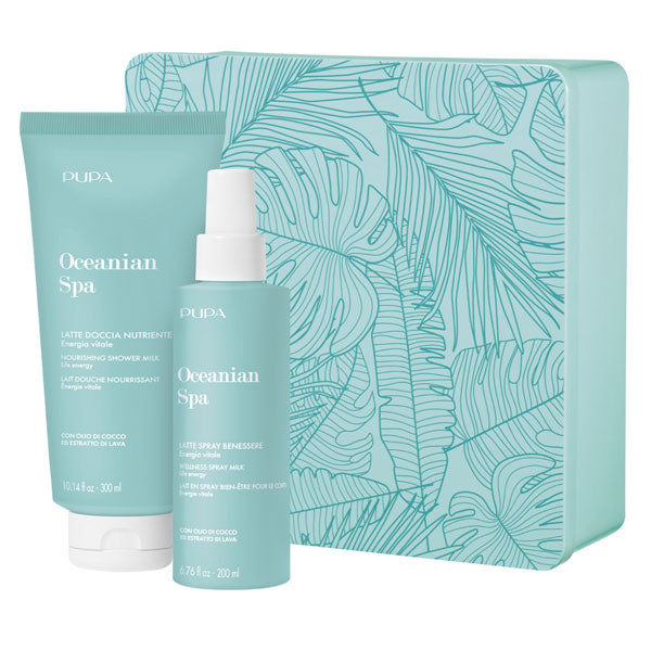 PUPA COFANETTO OCEANIANSPA LATTE DOCCIA + SPRAY BENESSERE - Tre Pi Profumerie