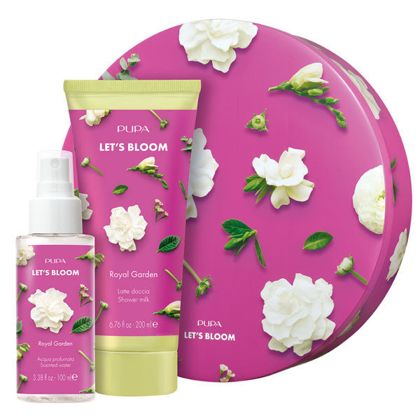 PUPA COFANETTO ROYAL GARDEN LATTE DOCCIA + ACQUA CORPO - Tre Pi Profumerie
