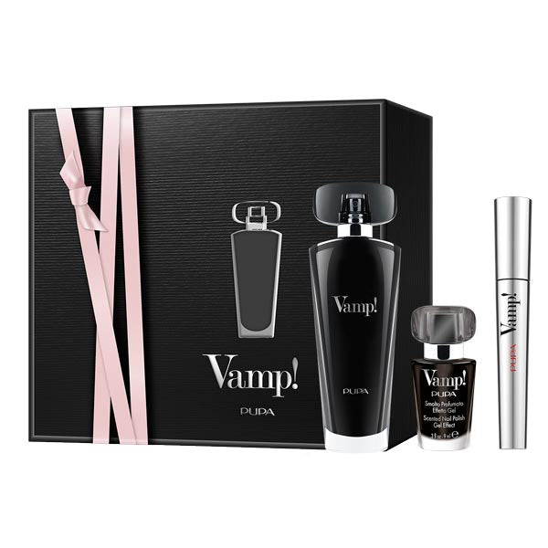 PUPA COFANETTO VAMP! EAU DE PARFUM BLACK - Tre Pi Profumerie