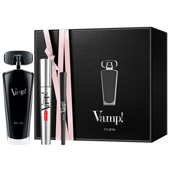PUPA COFANETTO VAMP! PROFUMO EDP 100 ML + MATITA + MASCARA - Tre Pi Profumerie
