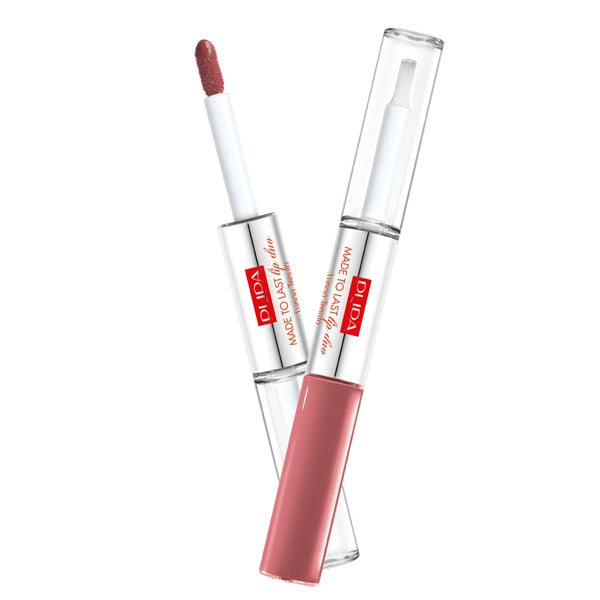 PUPA LIP DUO ROSSETTO MADE TO LAST VINTAGE PINK 010 - Tre Pi Profumerie