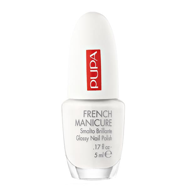 PUPA SMALTO LASTING 001FRENCH BIANCO - Tre Pi Profumerie