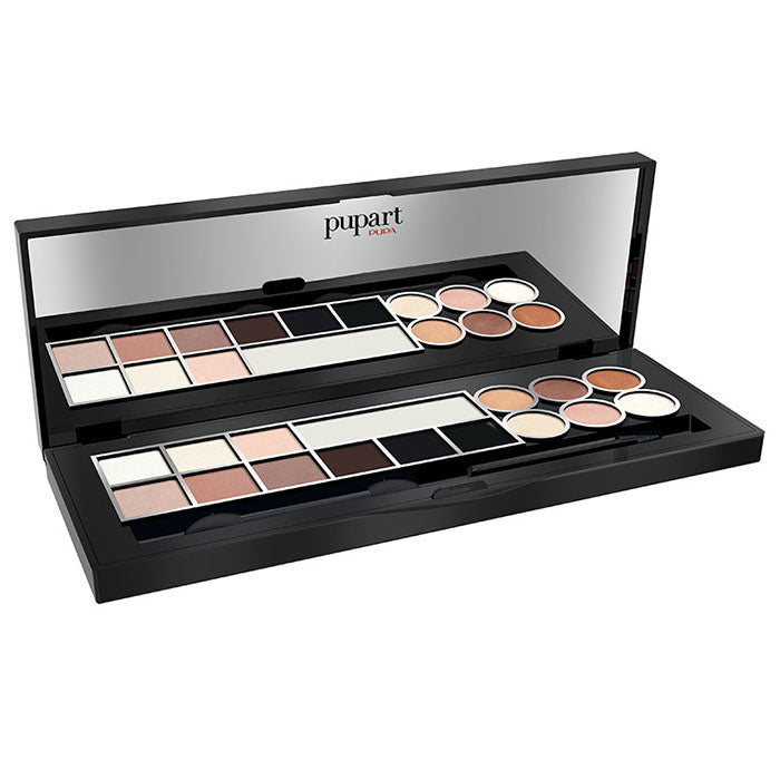 PUPA TROUSSE PUPART S EYES WARM NATURAL 001 - Tre Pi Profumerie