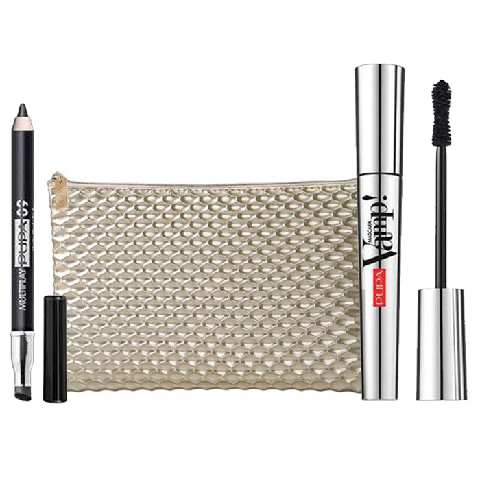 PUPA VAMP! MASCARA + MULTIPLAY MATITA OCCHI + POCHETTE - Tre Pi Profumerie