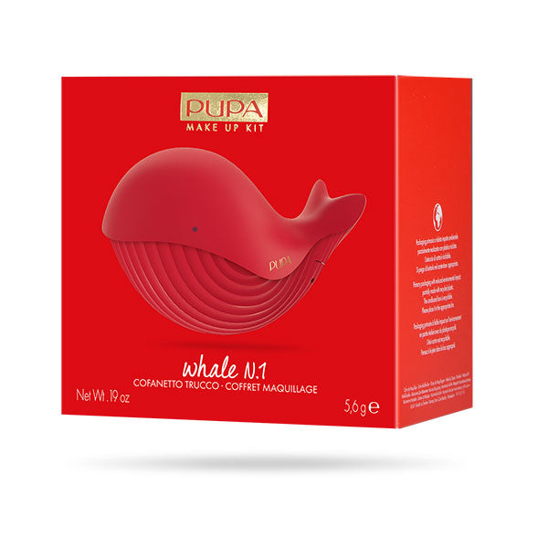PUPA TROUSSE WHALE N.1 ROSSO 004 - Tre Pi Profumerie