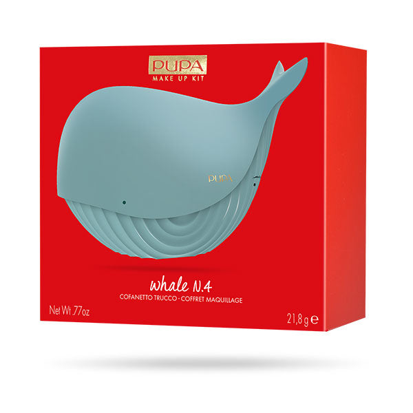 PUPA TROUSSE WHALE N.4 AZZURRO 002 - Tre Pi Profumerie