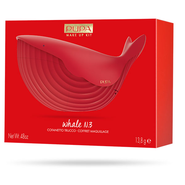 PUPA TROUSSE WHALE N.3 ROSSO 013 - Tre Pi Profumerie