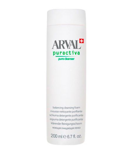 ARVAL PURACTIVA CLEANSER SCHIUMA DETERGENTE 200 ML - Tre Pi Profumerie
